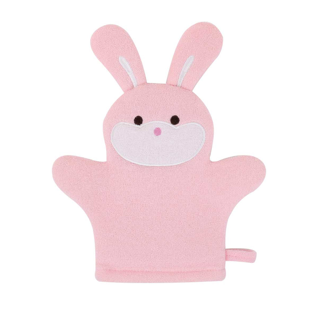 Bunny Bath Mitt Friend