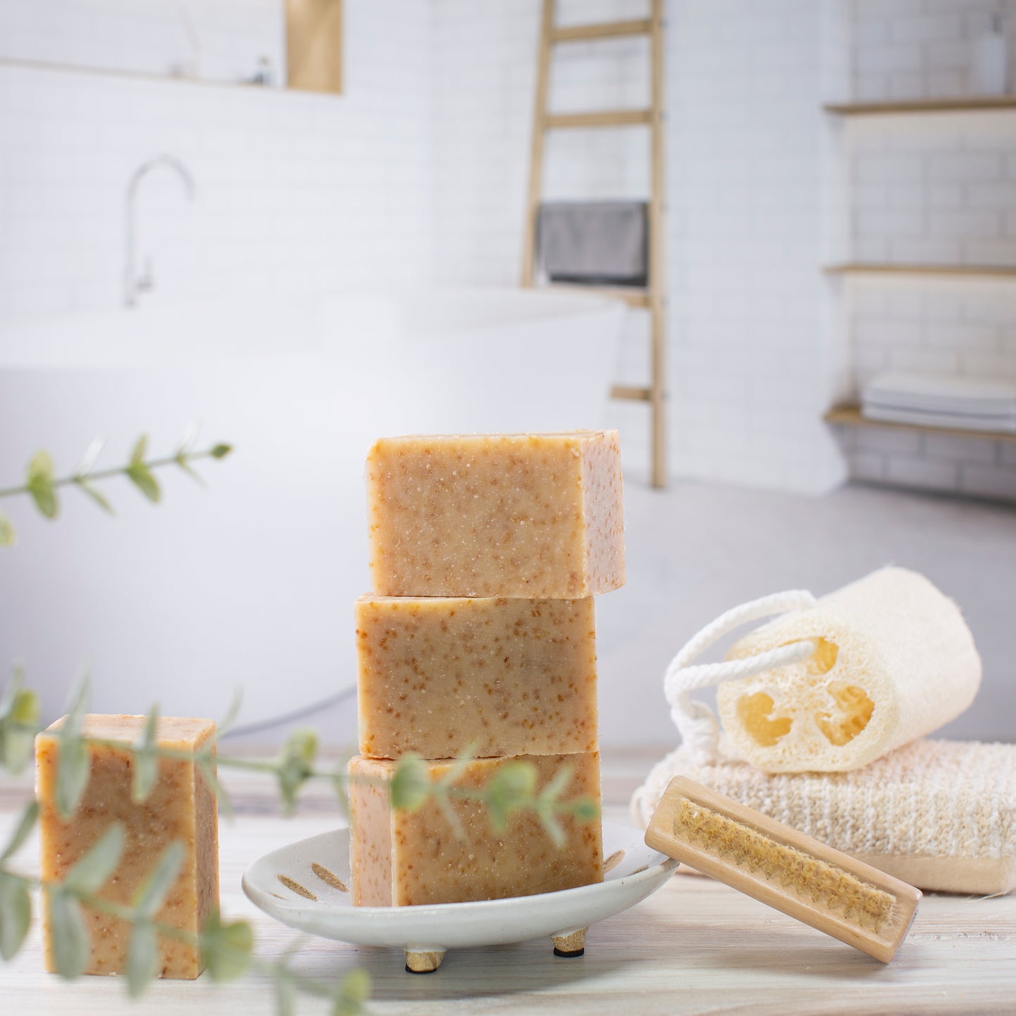 Wheatgerm & Honey Almond Bar Soap - 5oz