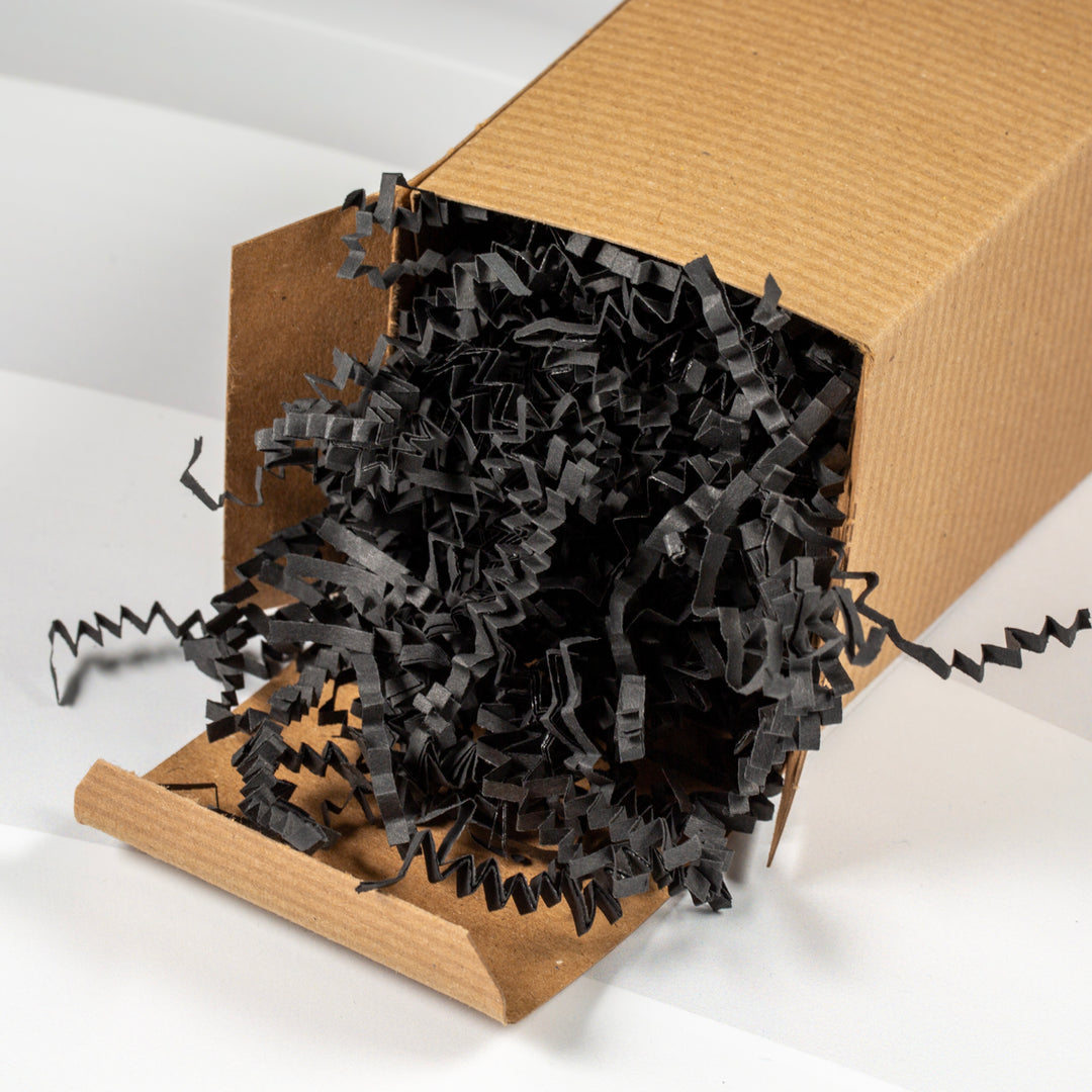 Basket Shred Crinkle Cut Black