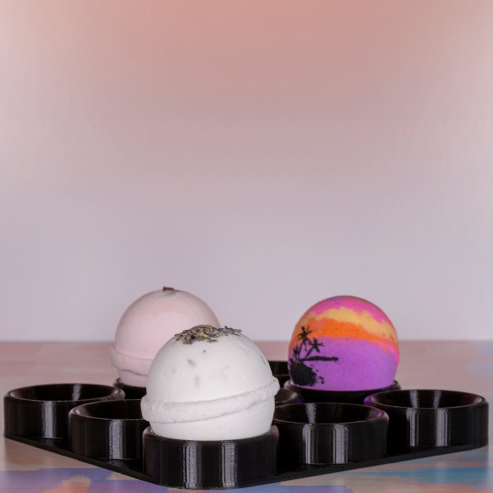 9 Cavity 3D printed Bath Bomb Drying Tray