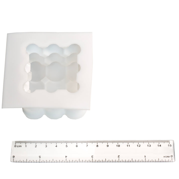 Bubble Cube 3D Silicone Mold