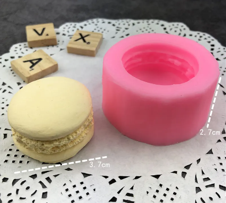 Macaron Cookie Whole Silicone Mold Single Cavity Voyageur