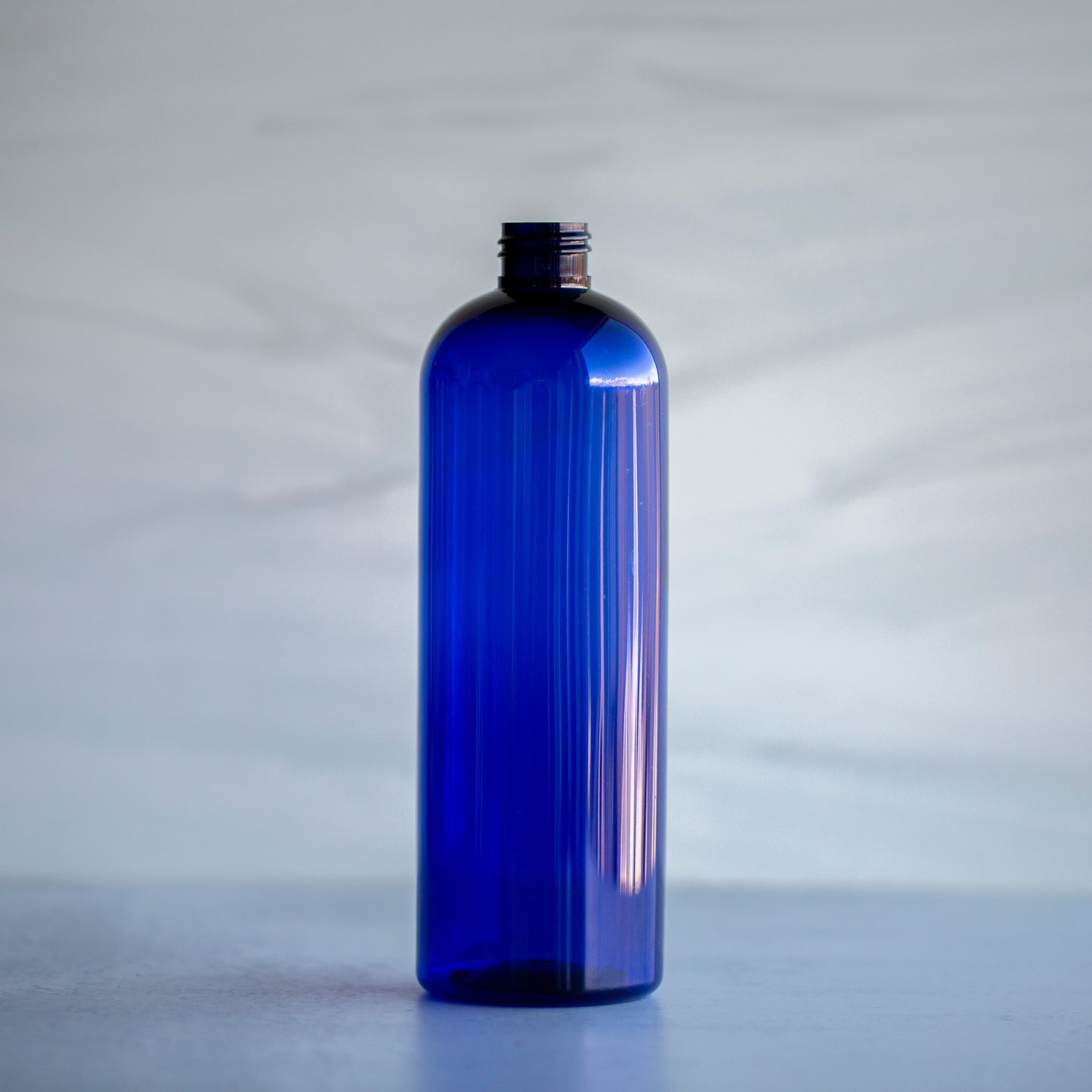 16 oz Blue Bullet Bottle without Cap