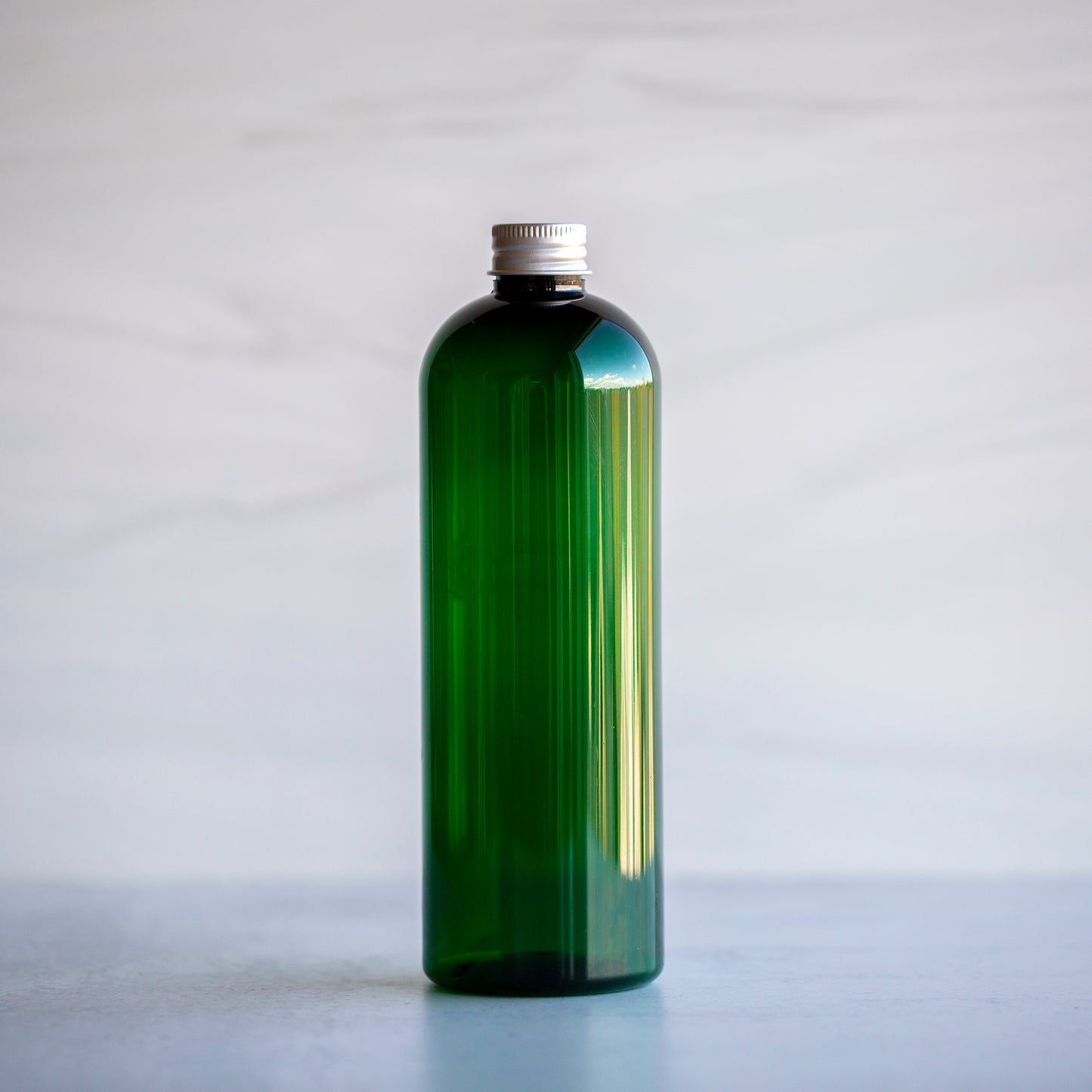 16 oz Green Bullet Bottle with Aluminum Cap