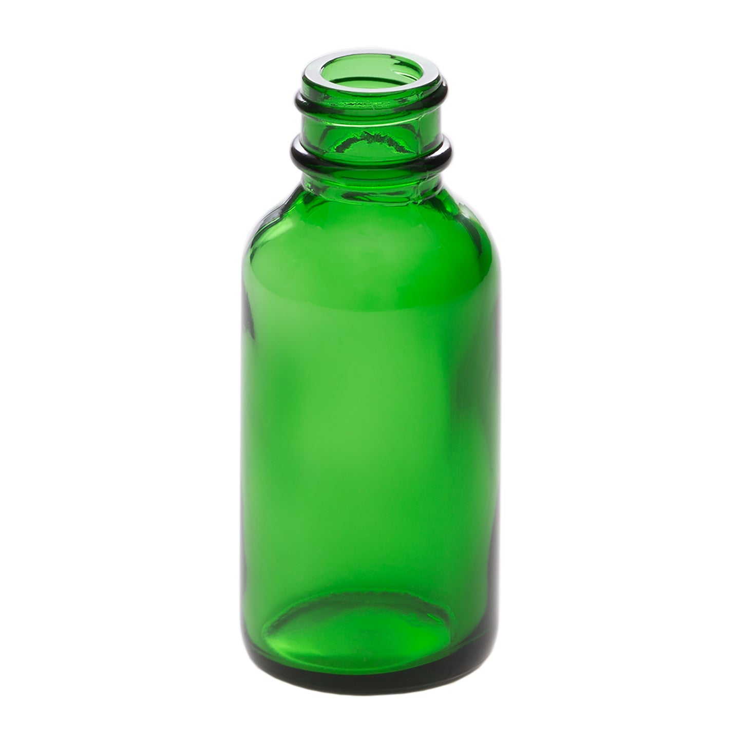 1 oz Green Glass Bottle with 20-400 Neck