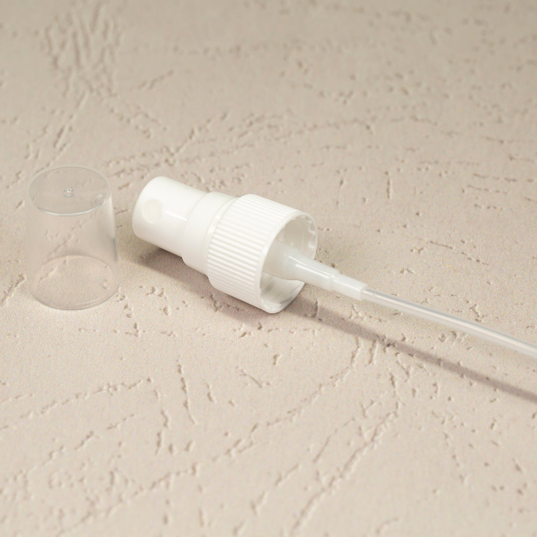 20-400 White Fine Mist Sprayer for Glass Bottles
