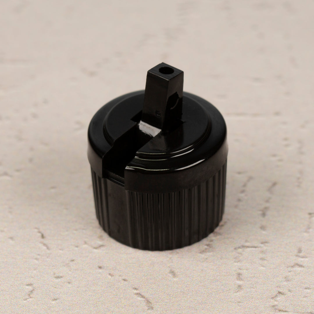 20-410 Black Spout Style Turret Cap