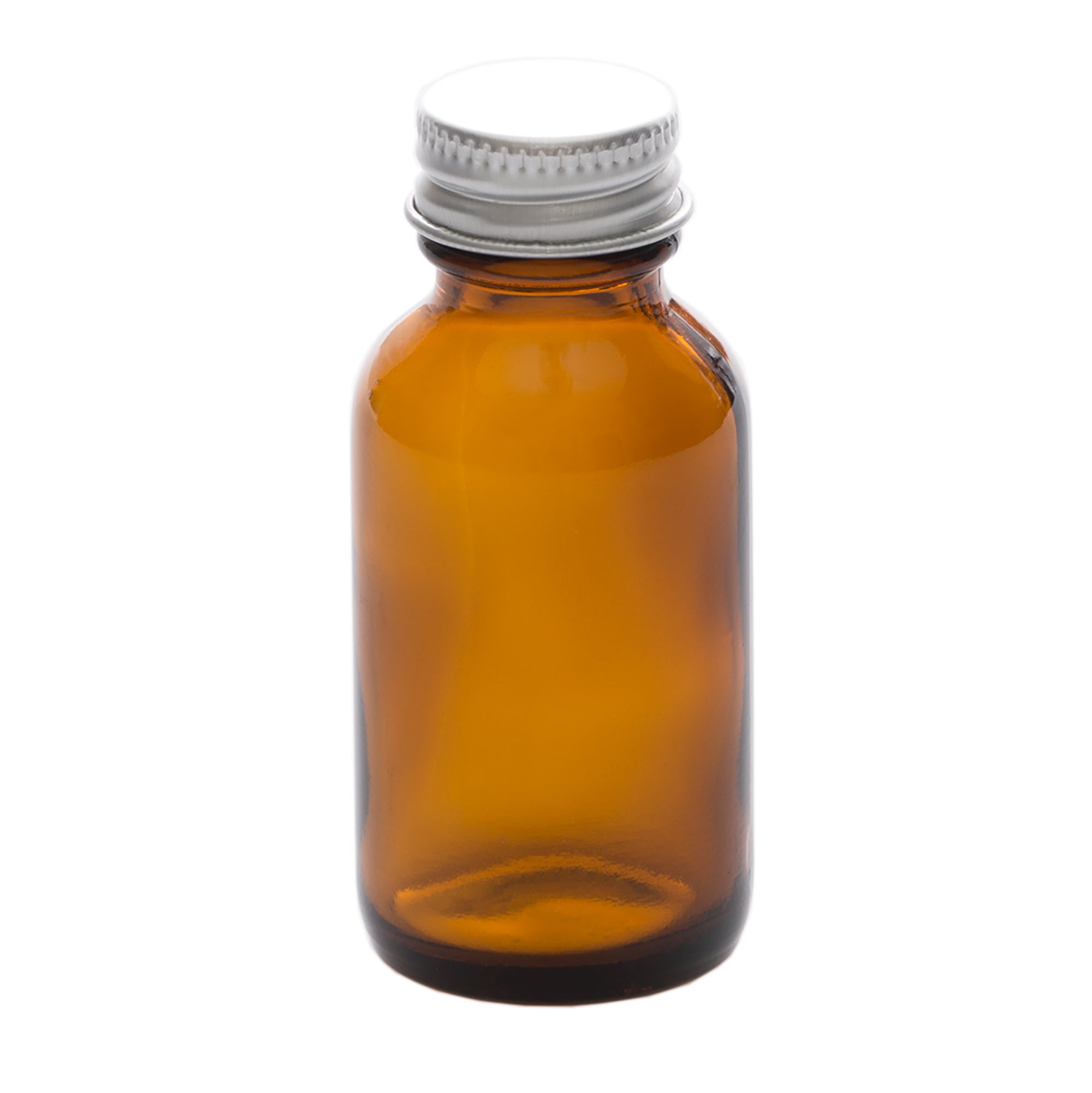 25 ml Amber Glass Bottle with 20-400 Aluminum Cap