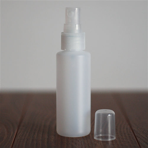 *60 ml Natural HDPE Cylinder with Mister - Natural
