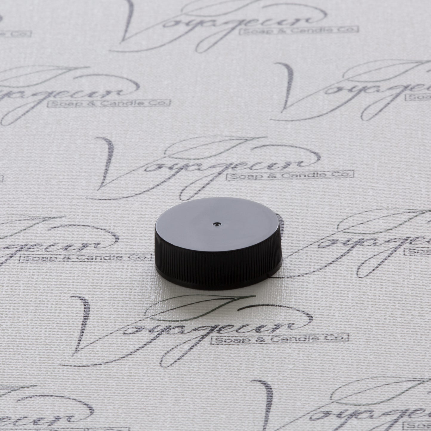 33-400 Black Ribbed Screw Cap