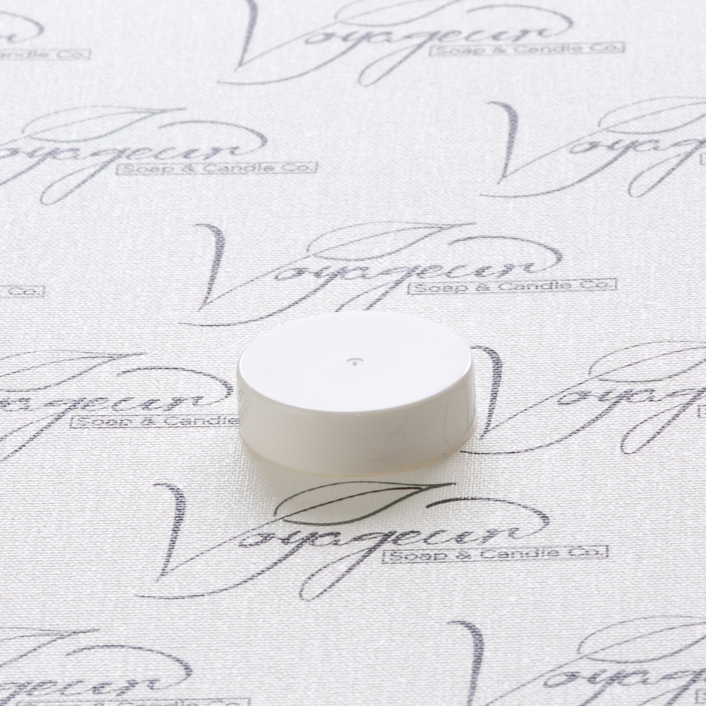 38-400 White Flat Gloss Smooth Cap