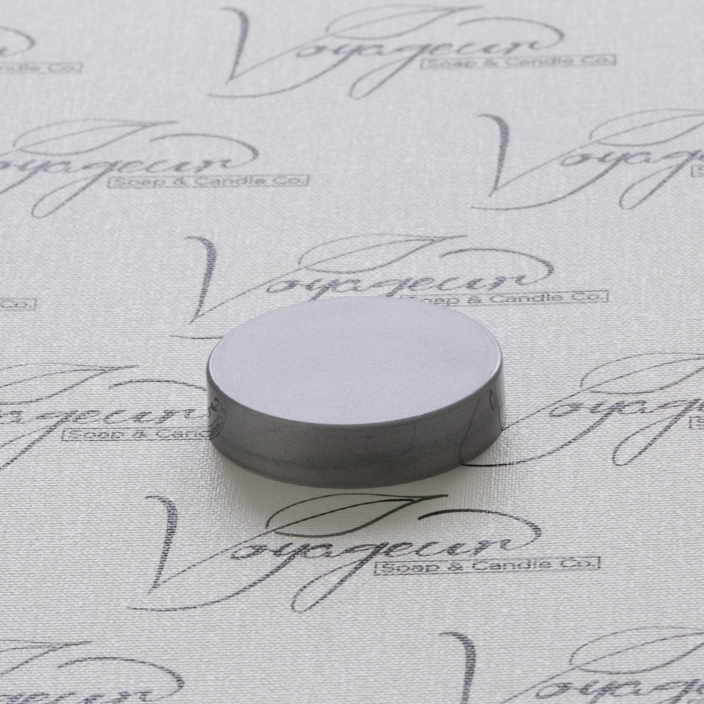 48-400 Silver Flat Gloss Smooth Cap