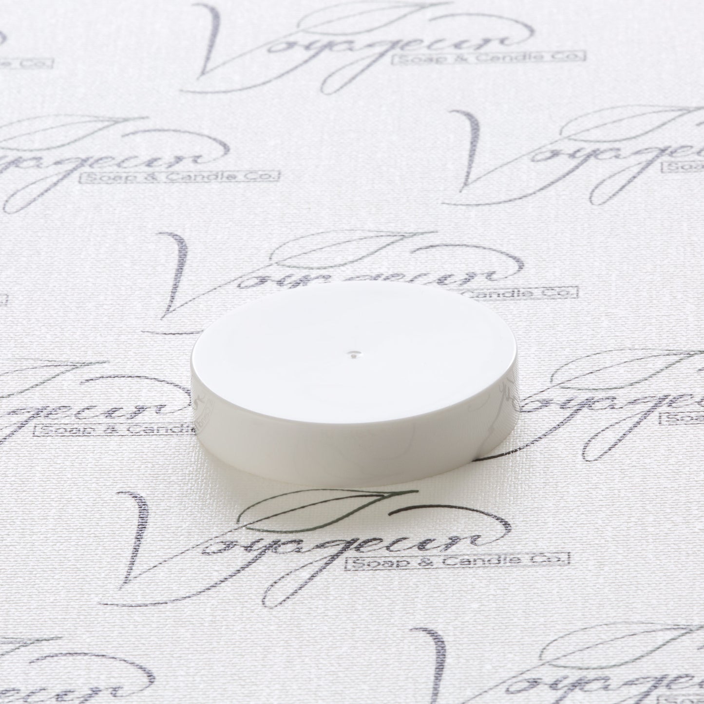 53-400 White Flat Gloss Smooth Cap