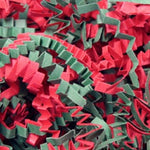 Basket Shred Crinkle Cut Red and Green Mix
