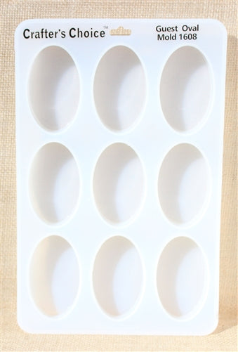 Guest Oval Silicone Soap Mold