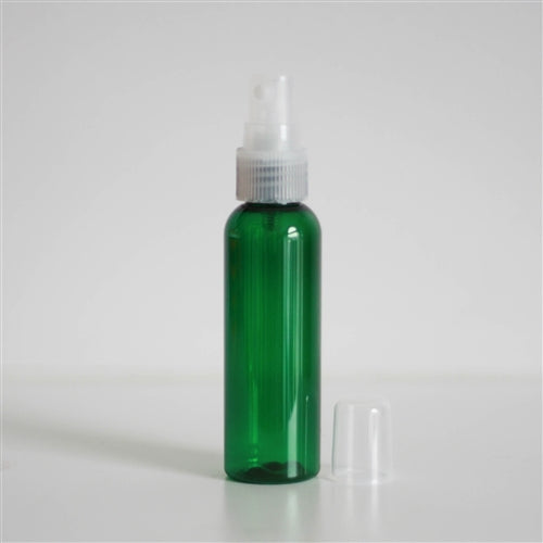 2 oz Green PET Bullet with Mister - Natural