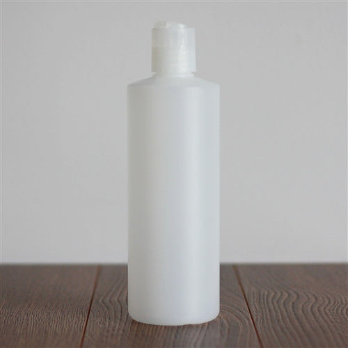 500 ml Natural HDPE Cylinder with Disc Cap - Natural