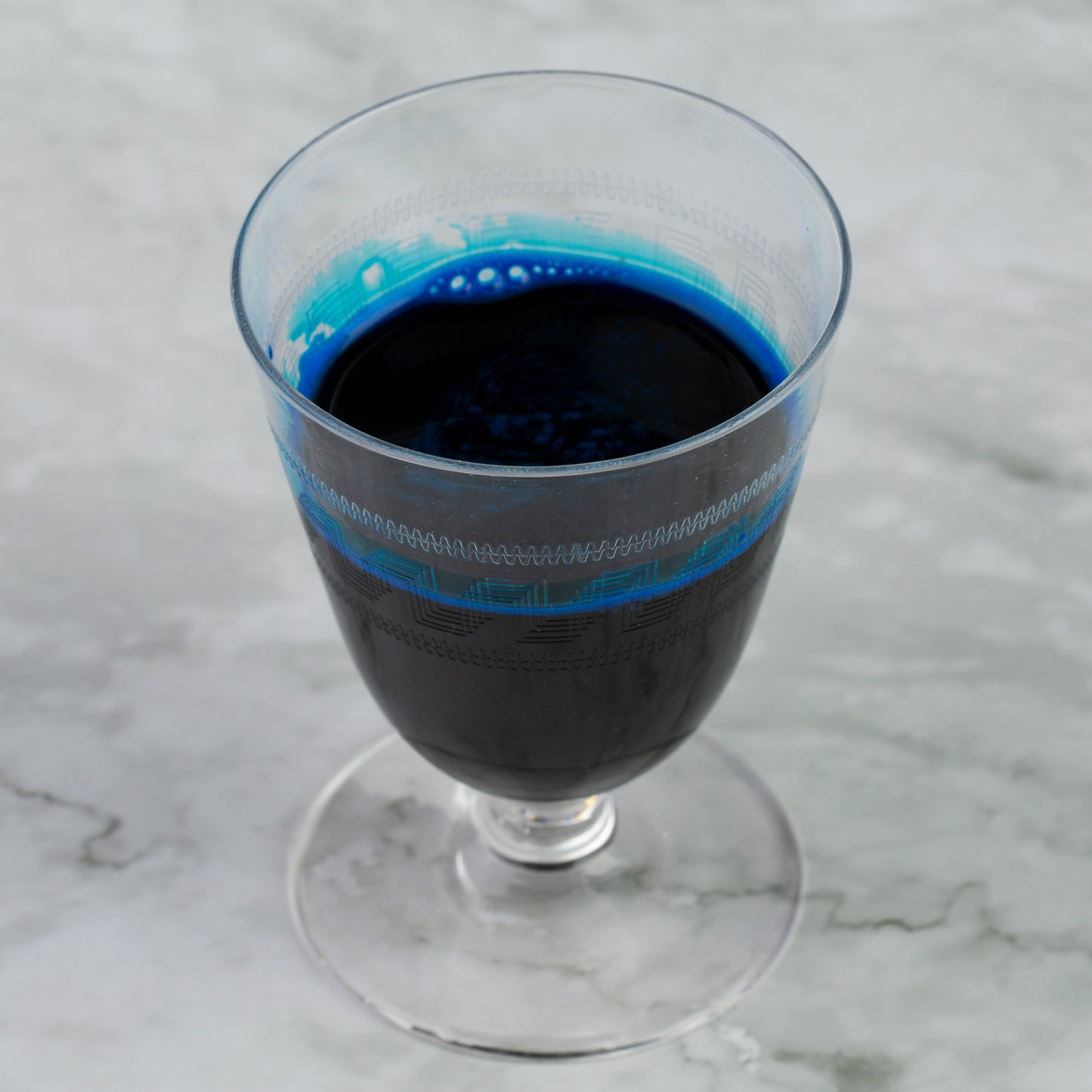 Royal Blue Jewel Tone Liquid Colour