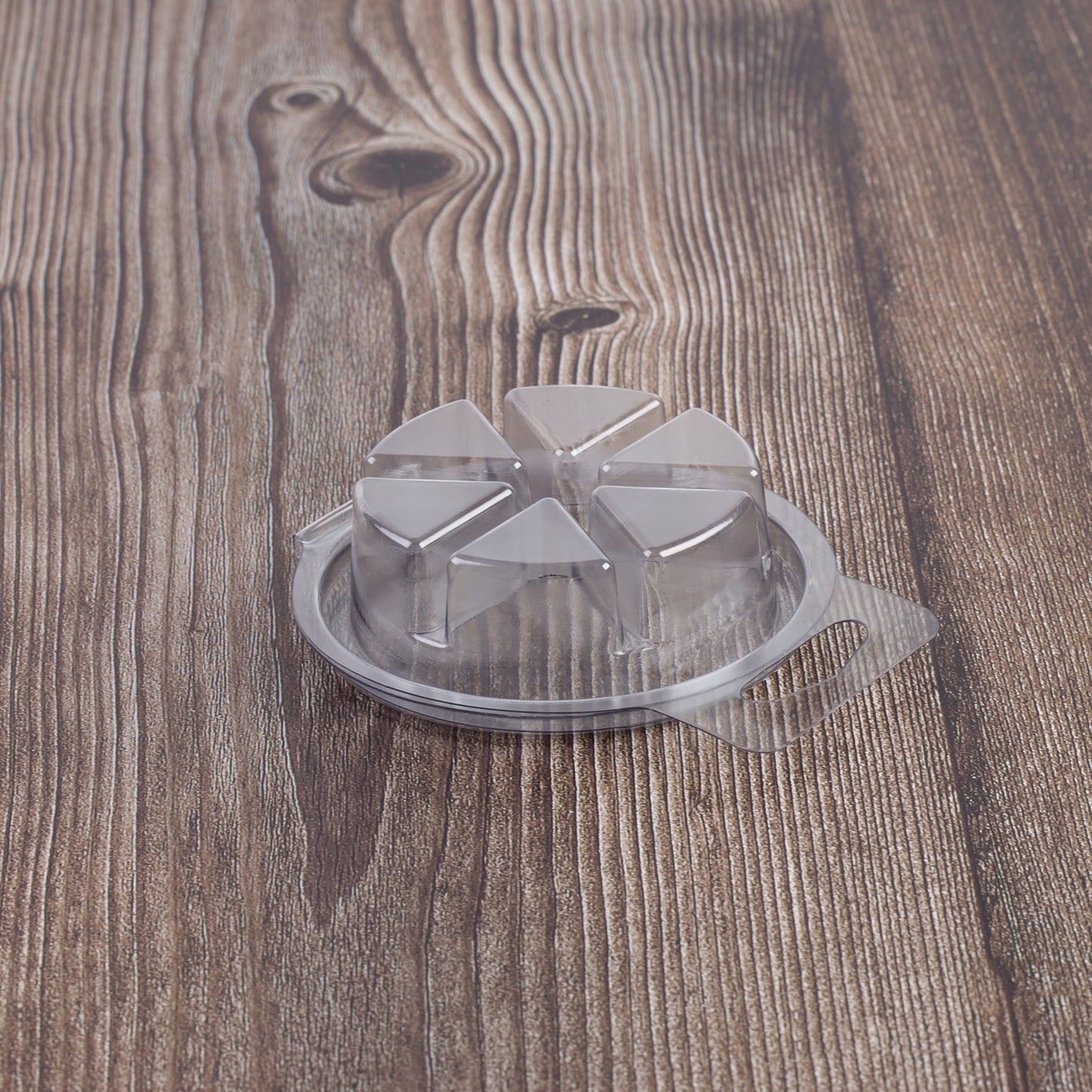 Round Pie Shaped Clamshell