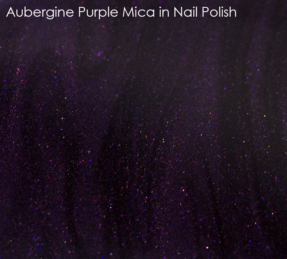 Aubergine Purple Mica