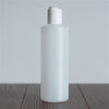 250 ml Natural HDPE Cylinder with Disc Cap - White