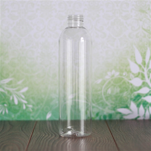 8 oz Clear PET Bullet without Closure