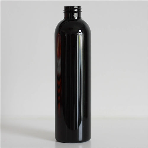 8 oz Black PET Bullet Without Closure