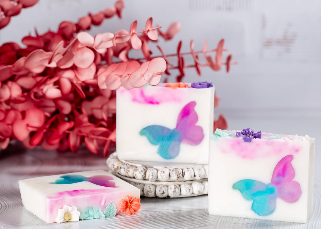 Zen & Peace: Butterfly Kisses Melt and Pour Soap