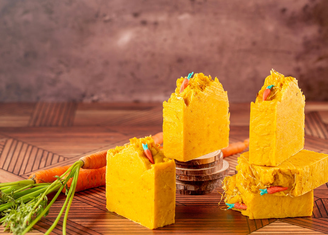 Carrot and Turmeric Hot Process Soap