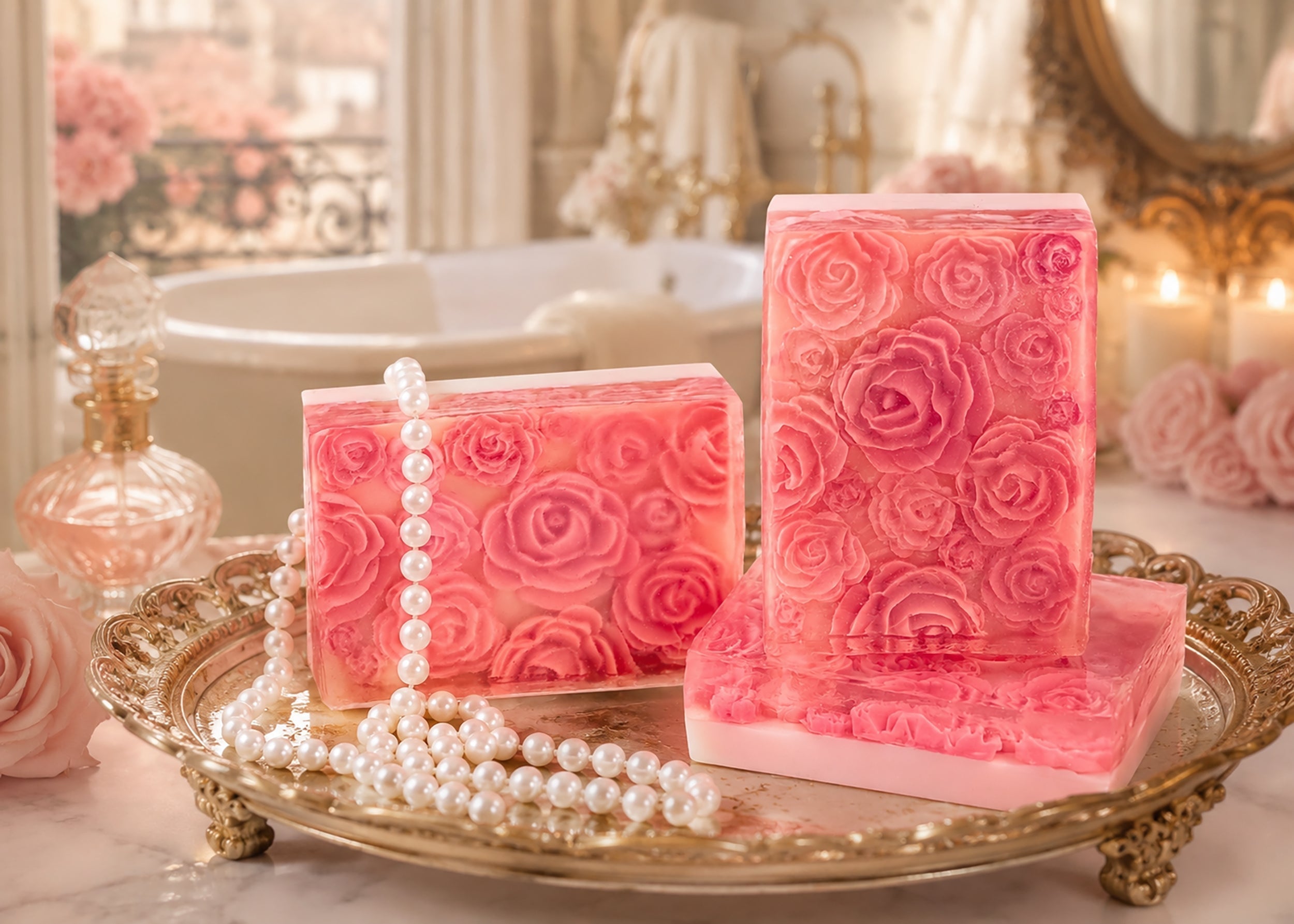 Covered in Roses Melt & Pour Soap