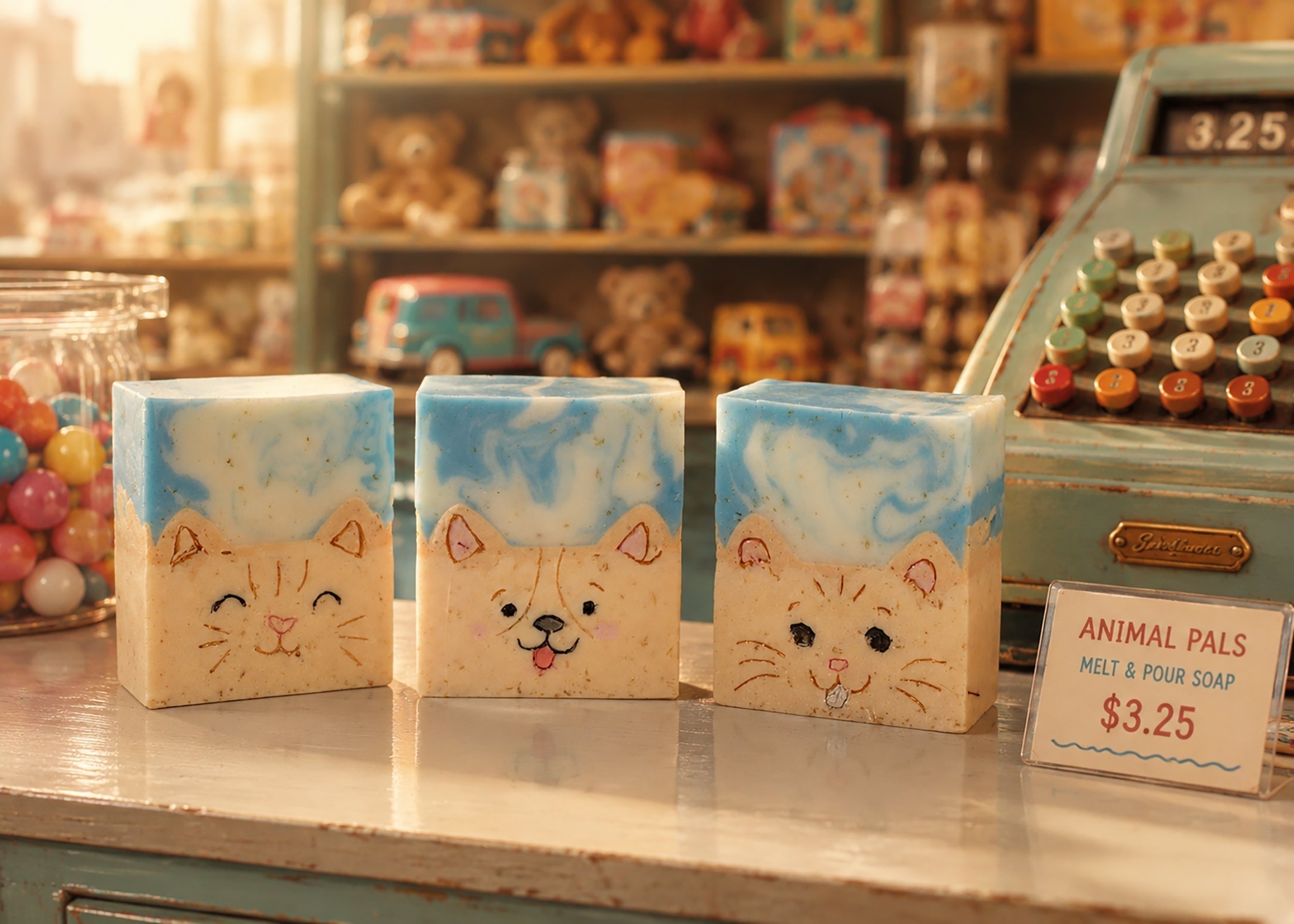 Animal Pals Melt & Pour Soap