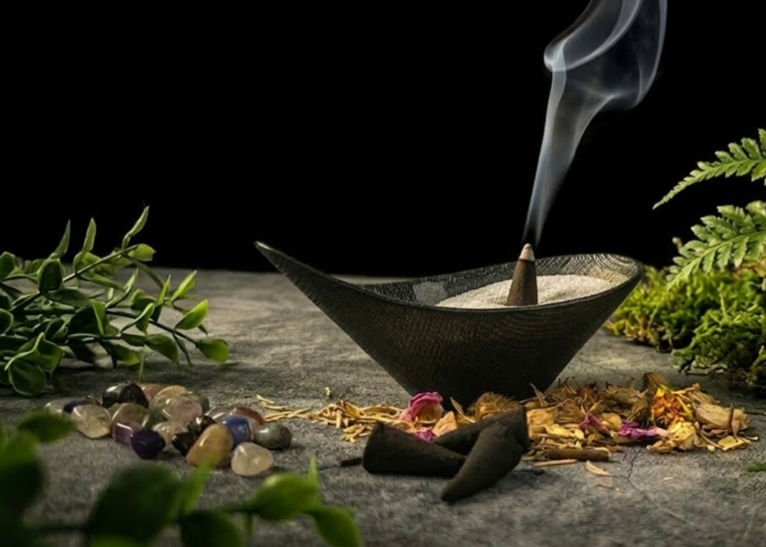 Incense Cones: Forest Temple Blend using Palo Santo Essential Oil