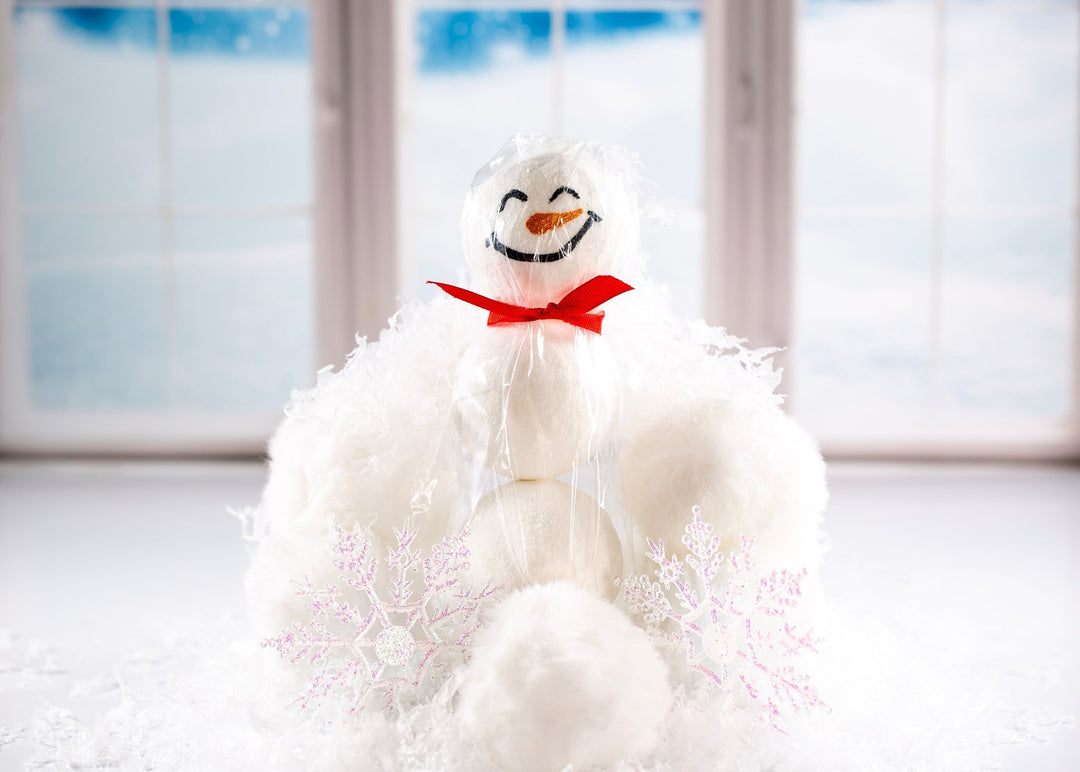 DIY Snowman Bath Bombs