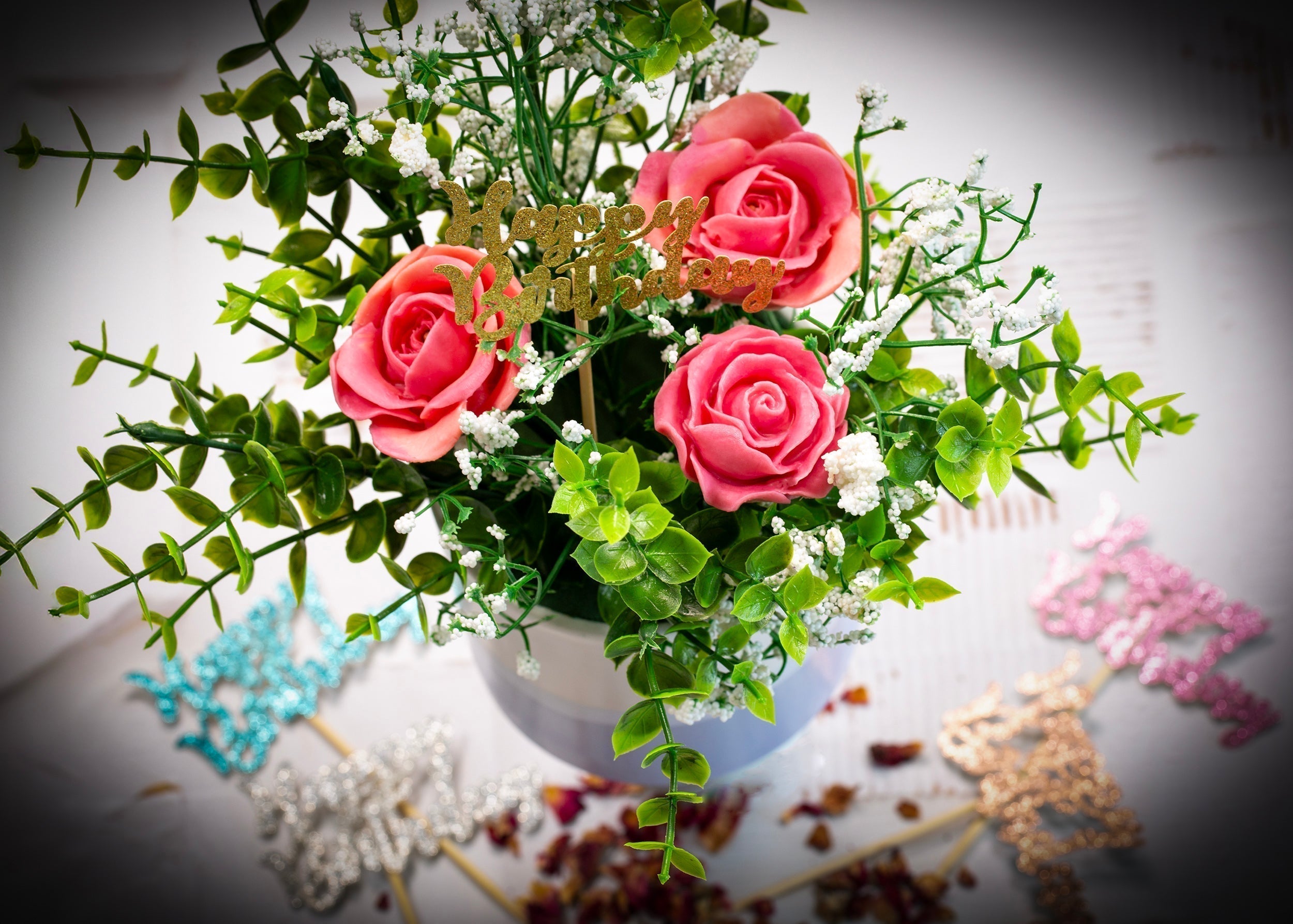 Summer Break - Soap Flower Bouquet