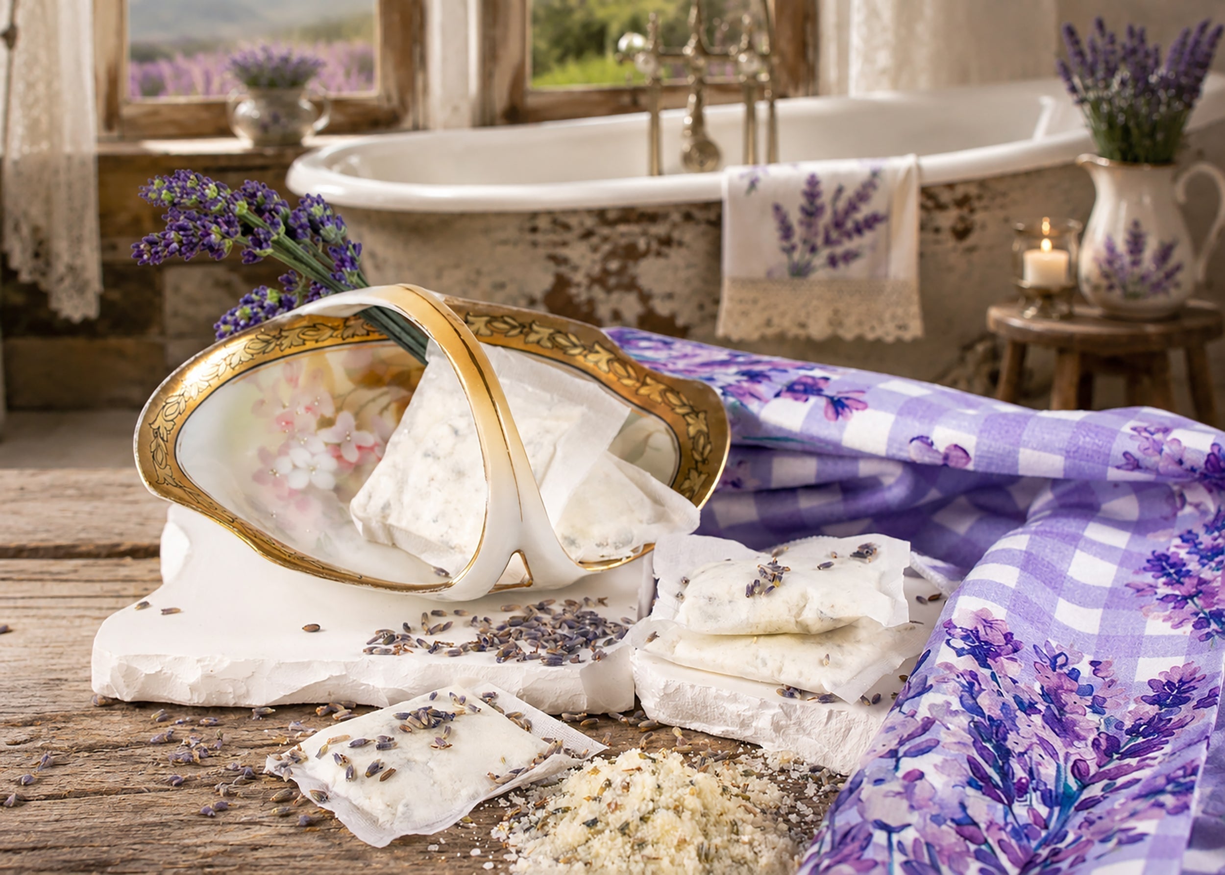 Lavender Botanical Bath Tea
