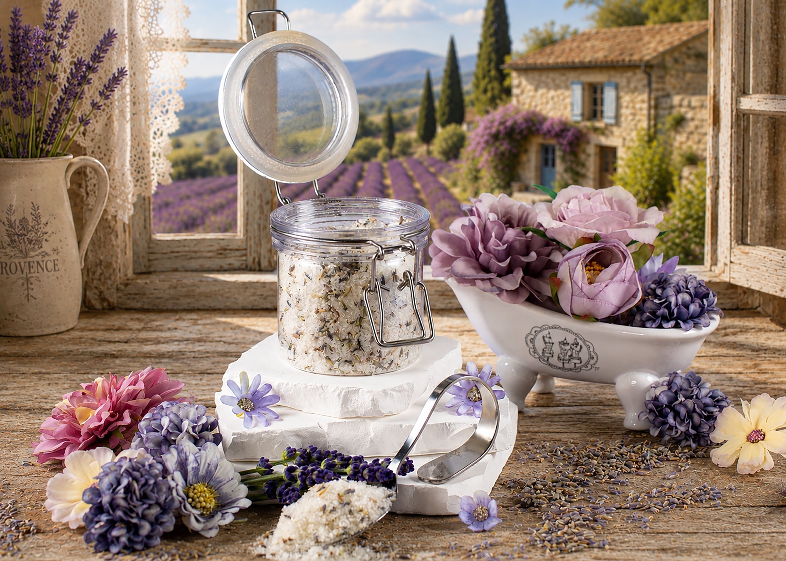 Lavender Mineral Milk Bath Soak