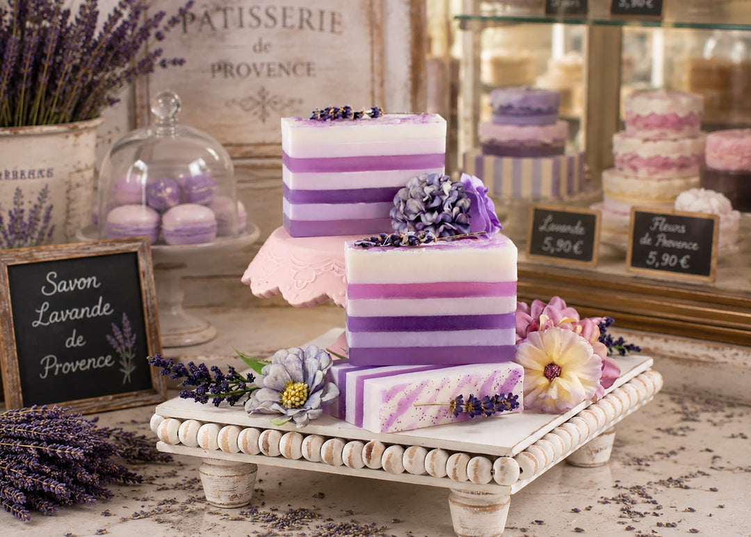 Shades of Lavender Melt & Pour Soap