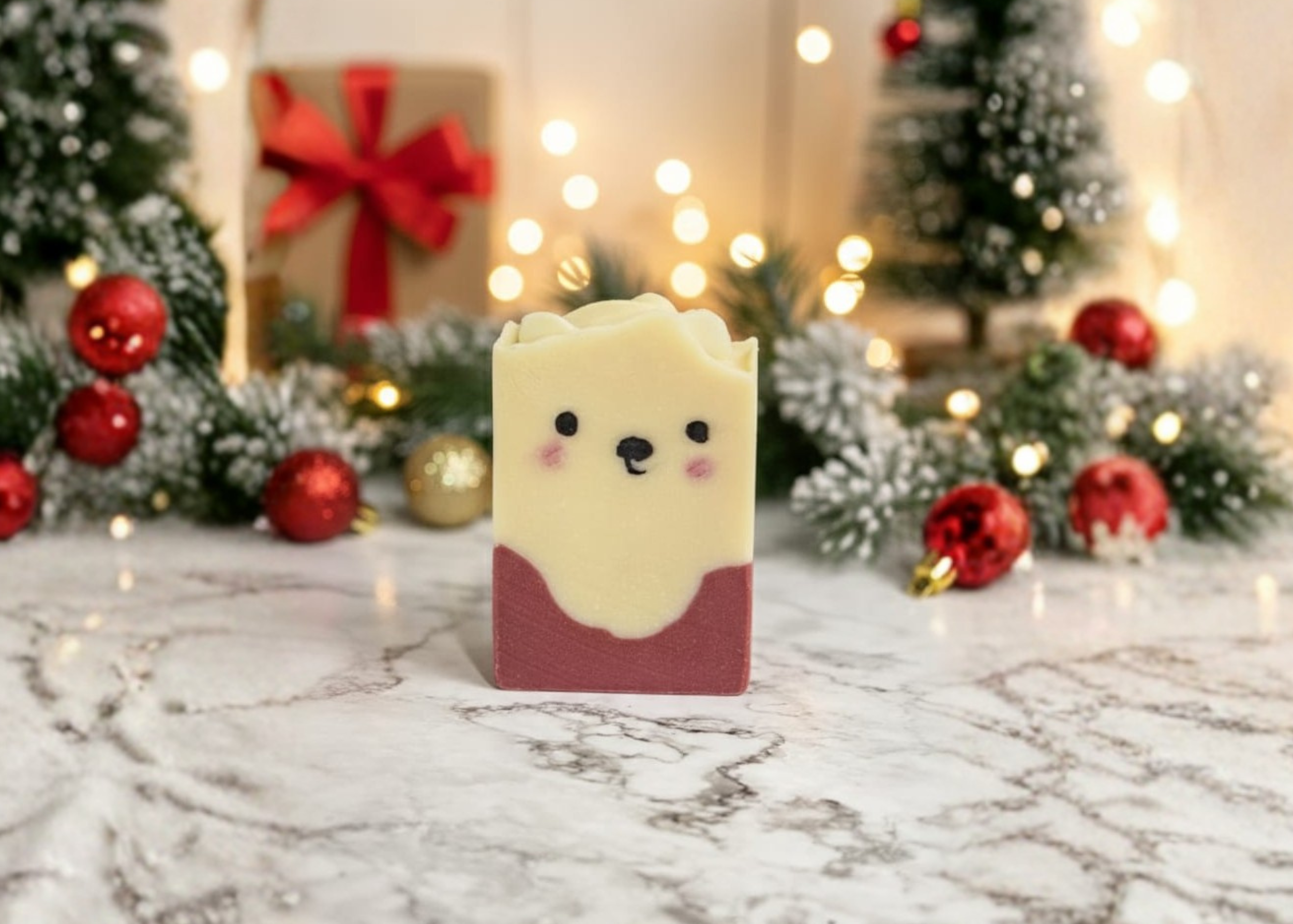 Cozy Polar Bear Cold Process Soap