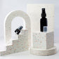 1 oz Black Glass Bottle with 20-400 Black Fine Mist Sprayer
