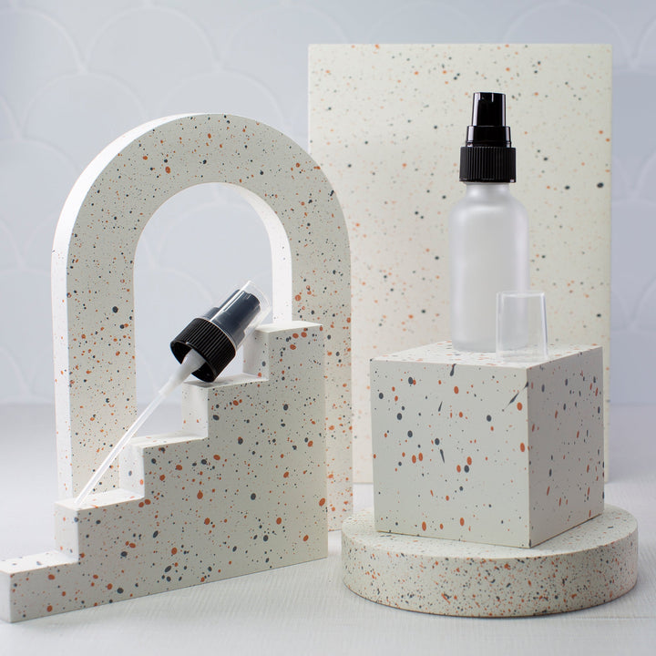 1 oz Frosted Glass Bottle with 20-400 Neck