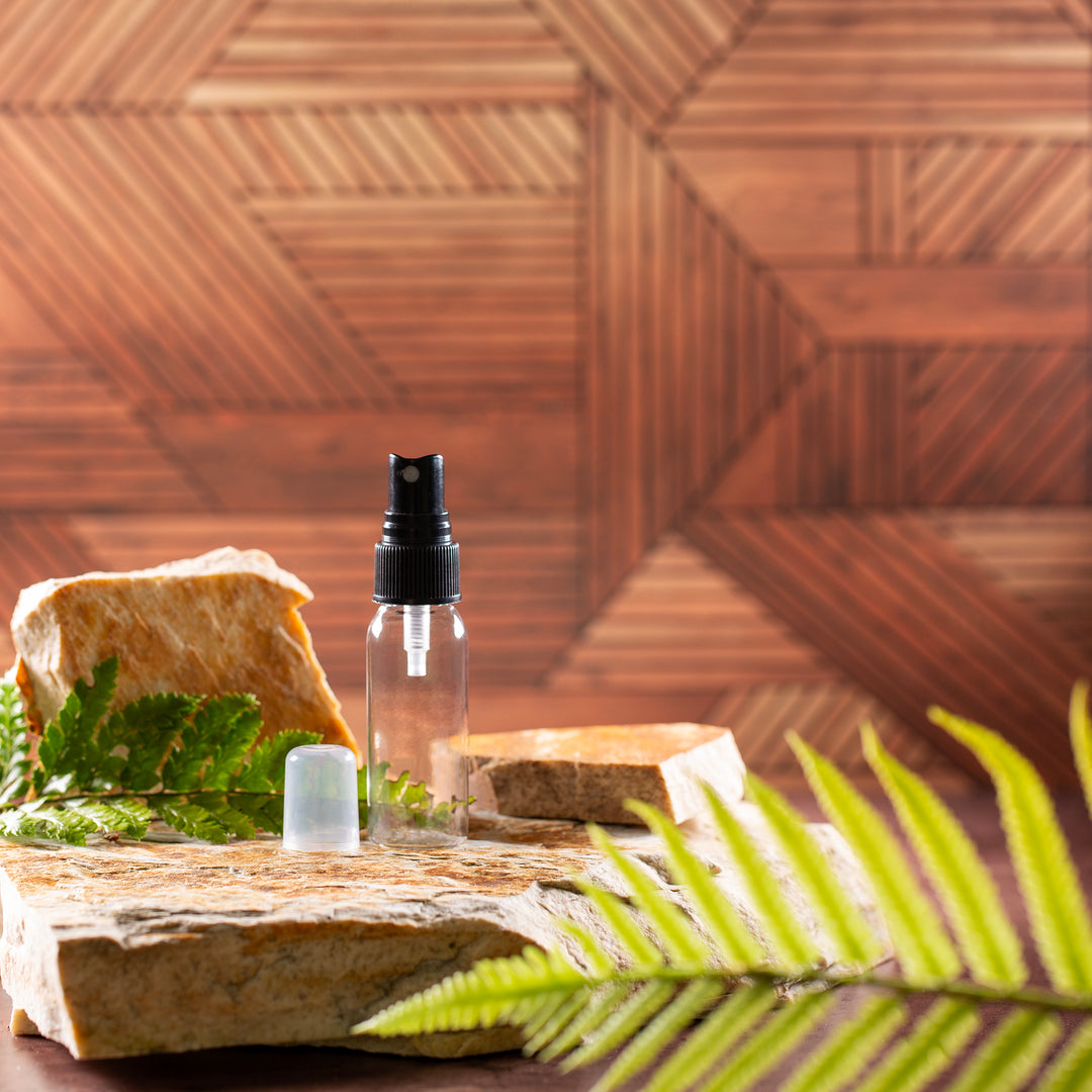 1 oz Clear PET Bullet Bottle with 20-410 Neck
