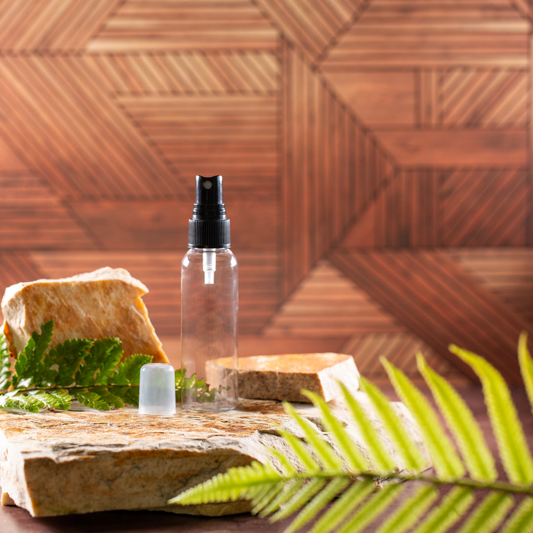 2 oz Clear PET Bullet Bottle with 20-410 Neck