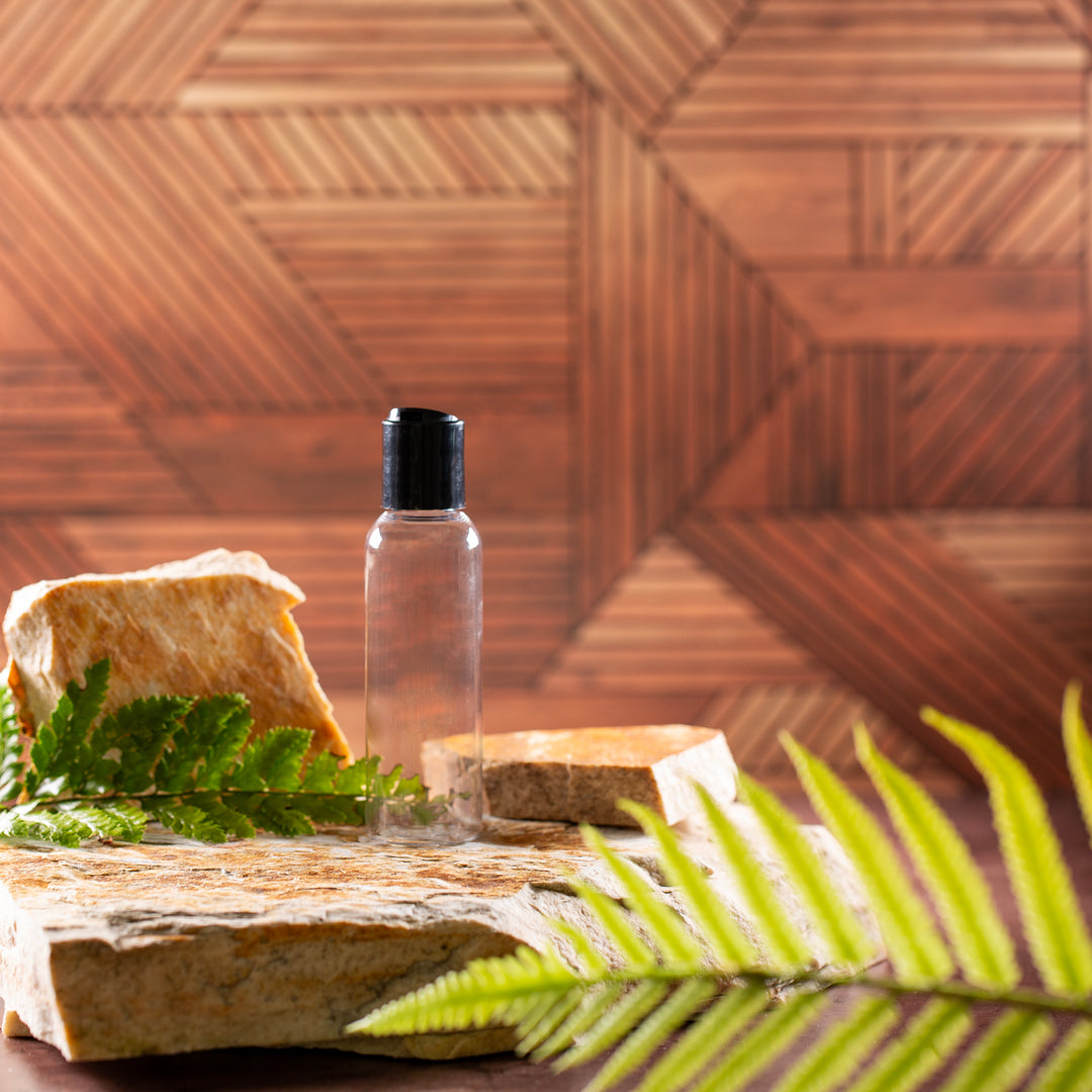 2 oz Clear PET Bullet Bottle with 20-410 Neck