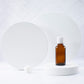 30 ml Amber Essential Oil Bottle with 18mm White Dropper Cap