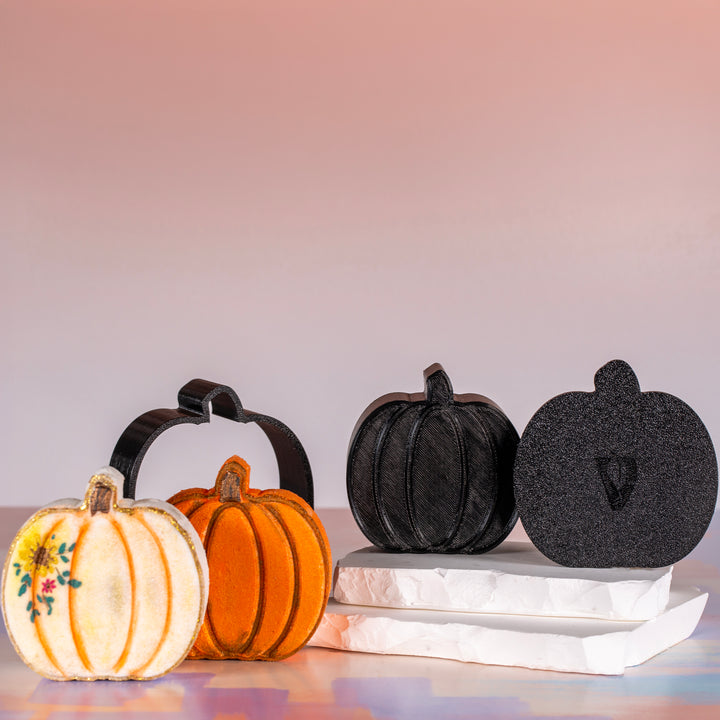 Pumpkin - 3D Printed Bath Bomb Mold