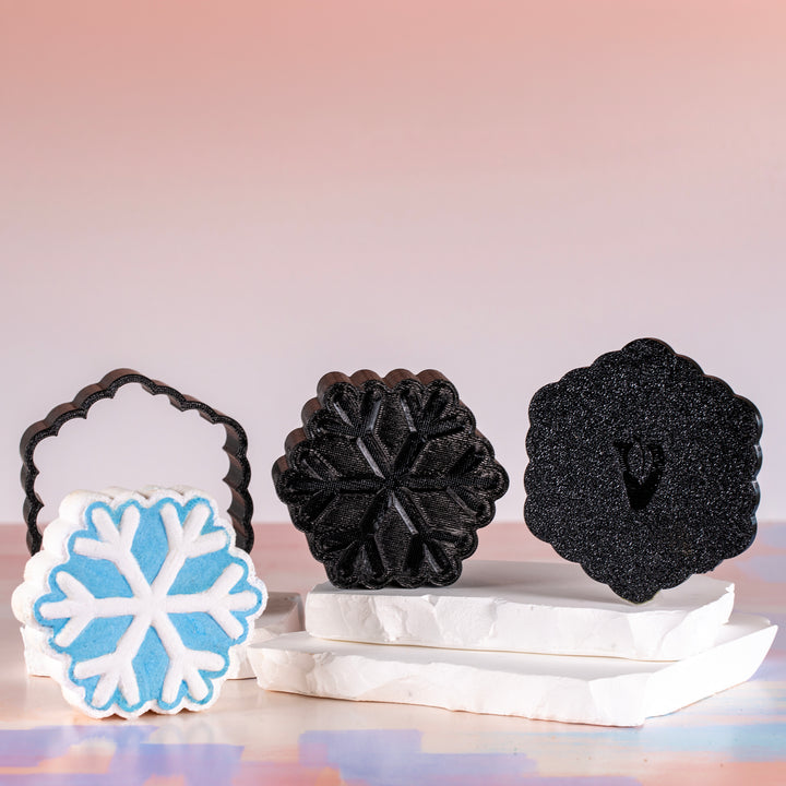 Snowflake - 3D Printed Bath Bomb Mold