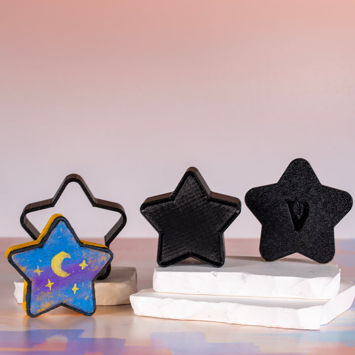 Mystical Star - 3D Printed Bath Bomb Mold