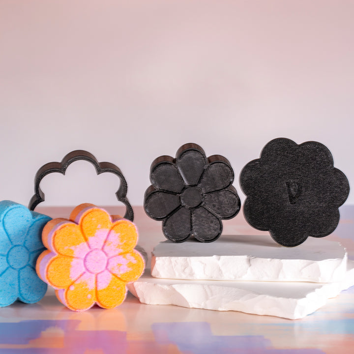 Daisy Flower - 3D Printed Bath Bomb Mold