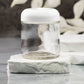 4 oz Clear Glass Jar with 58-400 White Dome Cap