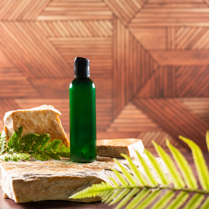4 oz Green PET Bullet Bottle with 20-410 Neck